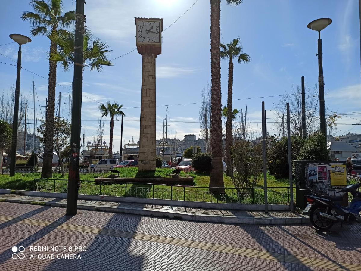 Apartment Center Piraeus Location Kastella Passalimani Port Eksteriør billede